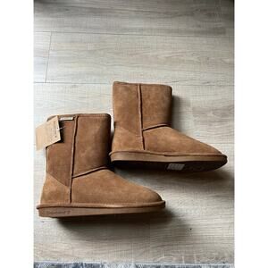 NEW Bearpaw Eva short size 8 hickory brown